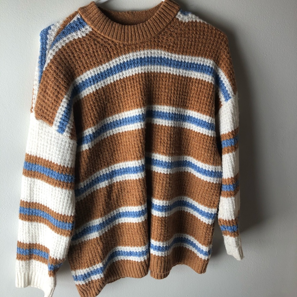 american eagle striped sweater